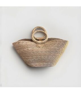 Natural Straw Tote Bag Beach Tote